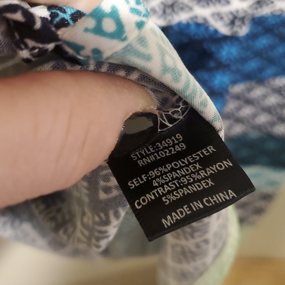 ❤ANTHROPOLOGIE SKIES ARE BLUE STRAPPY TOP/SHIRT, - Picture 4 of 5